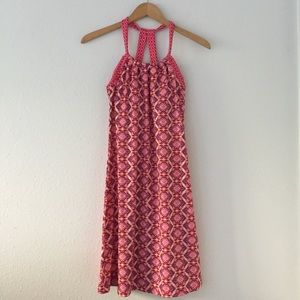 Prana Multi Color geometric print athletic dress